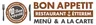 Bon Appetit Étterem logója