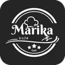 Marika büfé logója